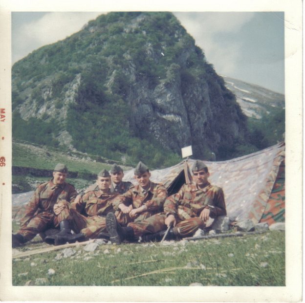 CAMPO INVERNALE A MONTE MONACO-Loc.Foce - 1000mt - 3^ Cp - 12-16 maggio 1966